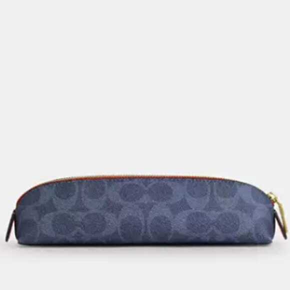 Pencil Case In Signature Canvas - Picture 1 of 2